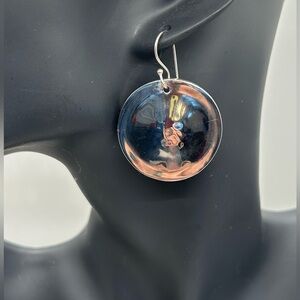 RLM Bronze Disc Earrings